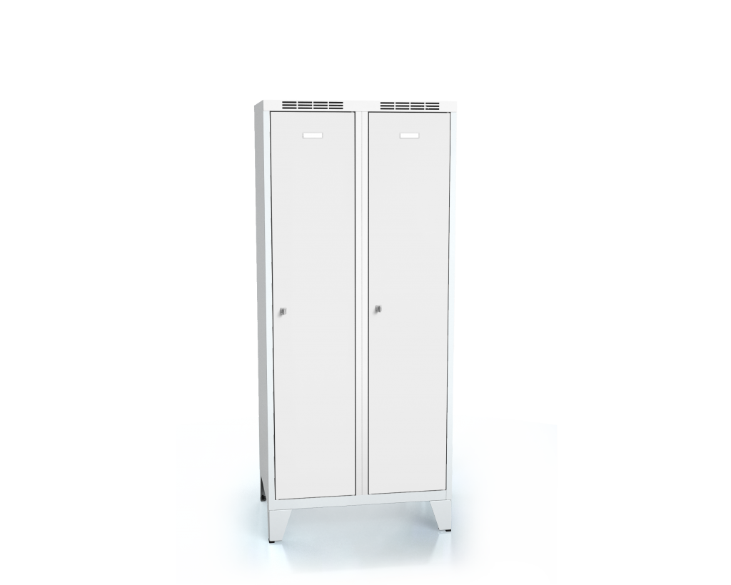 Niedrige Kleiderschränke ALDUR 1 mit Füße 1620 x 700 x 500